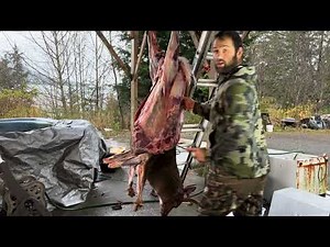 How To Process a Deer The Alaskan Way. Butchering a Deer.