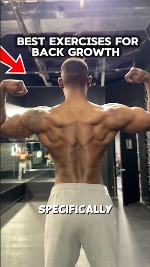 BEST exercises for back muscles