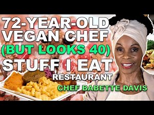 72-Year-Old Vegan Chef Is Defying Age with Plant-Based Soul Food - Peeled Cooking Competition