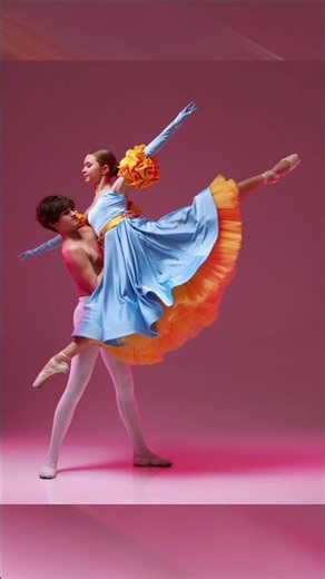 🇺🇦 Model poses for photoshoot📸 Ballet. Models Anastasiia and Mykyta