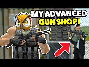 Gun Shop Tutorial! - Gmod DarkRP Life 27 Becoming Rich With Advanced Gun Shelves