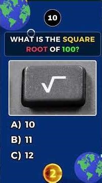 🧮 Square Root Quiz Challenge | Test Your Math Skills! 🧮