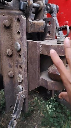 Tractor drawbar setting#jugaad #farming #shorts #automobile