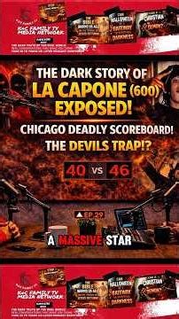 THE DARK STORY OF LA CAPONE (600) EXPOSED! CHICAGO DEADLY SCOREBOARD! EP.29 #lacapone #chiraq #fyp