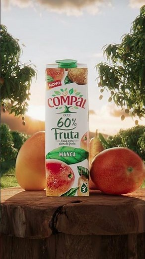 Novo Compal 100% Fruta Manga