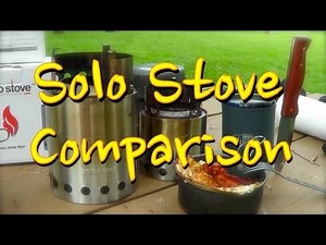 Part 2 - Solo Stove Original and Titan Comparison and Cooking Demonstration