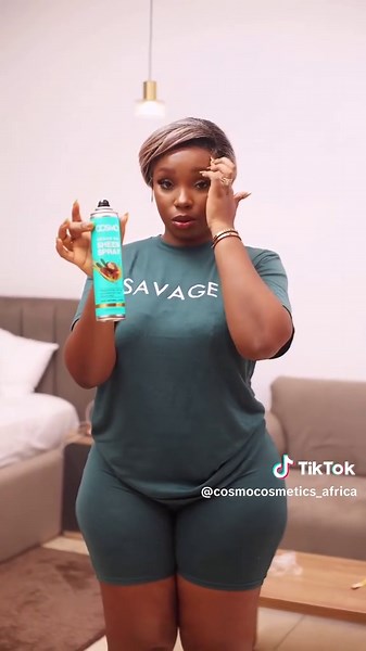 Protect Your Edges with Argan Oil Sheen Spray