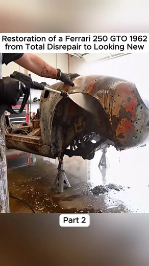 Ferrari 250 GTO 1962 Restoration from Disrepair to New