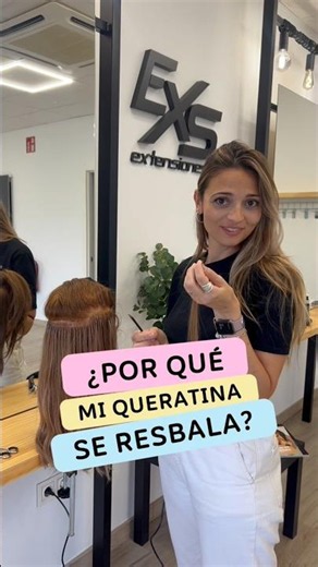 Por qué a veces se resbalan las extensiones de queratina?