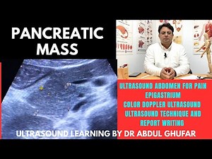 Pancreatic mass ultrasound | pancreatic cancer | pancreas ultrasound scanning technique | pancreas