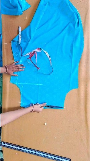 kurti cutting/ Suit cutting/ #shorts #shortsvideo /Sewing tips and tricks #kurticuttingtips