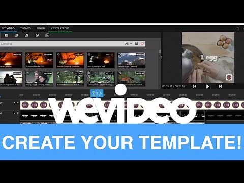 Create Custom Video Templates with WeVideo