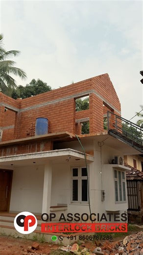 Soil solid laterite interlocking bricks first floor work #soil #mud #interlockingbrick #mudbrick