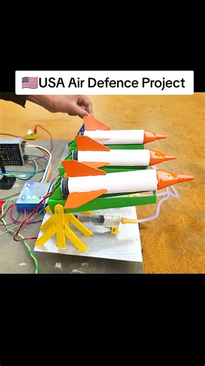 DIY Mini Missile Air Defense System Project