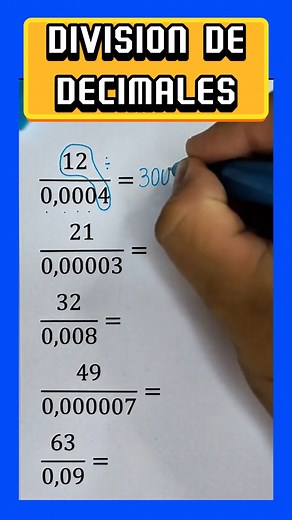 Aprende a dividir con decimales | Matematicas - Aprender es Avanzar