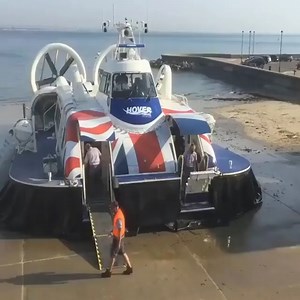 The process of seaplane departure to the sea | Giant Machine