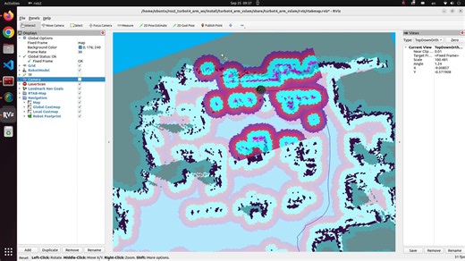 Turbot4-ARM机器人入门教程-建图-rtabmap使用激光建图