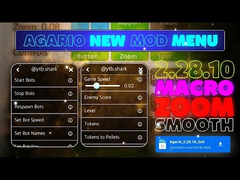 AGARIO MOD MENU - AGARIO MACRO ZOOM IOS TUTORIAL 2025 (AGARIO MOBILE)