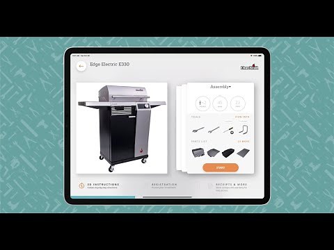 Char Broil Edge Electric Grill E330 Assembly Video Short