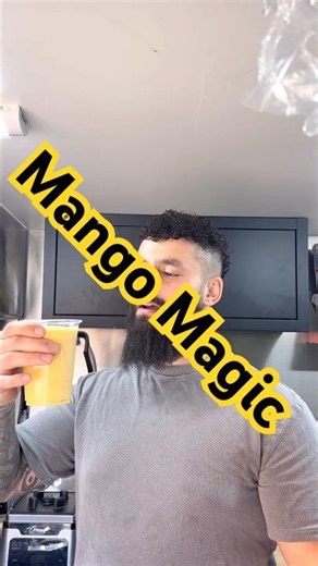 How to make a mango smoothie in less than a minute!