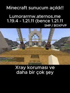 X-ray Koruması Eklendi #boxpvp #smp #survival #sunucular #sunucu #server #cracked #minecraft #farm