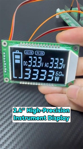 ⬆️2.4” High- Precision Instrument Display—In stock, order now!#lcd #display #arduino #esp32 #tft