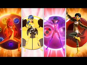 All Miraculous Transformations In Special Episodes | Chronobug, Ladyfly, Sparrow