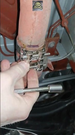 Auspuff Schelle Edelstahl montieren