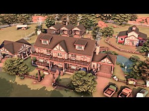 ROYALE RANCH 🐴 Horse Ranch Pack | The Sims 4 Speed Build | No CC