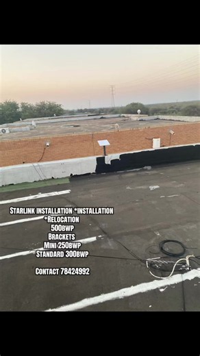 Starlink installation & relocation — Mini 250bwp & Standard 300bwp