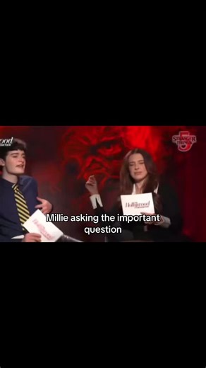 Millie Bobby Brown Asks the Important Question