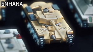 8 in 1 Building Blocks WW2 Army Tank Vehicle Heavy Duty Military Tank Building Kit Battle Brick Assembly MOC Model Kits for Boys Building Brick Toys for Children