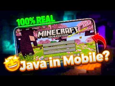“Minecraft Java on MOBILE?! 😱 Full Setup with Mojo Launcher!”