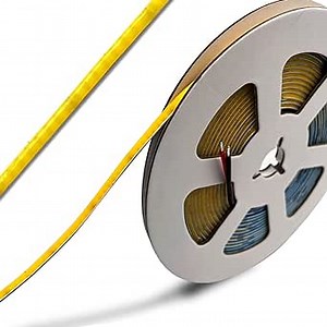 New DC 12V/24V 3MM Thin PCB Premium High Brightness COB LED Strip Flexible High Density Chips CRI 90+ UHB Warm Natural White Light 5M (DC 24V, Natural Light 4000K)