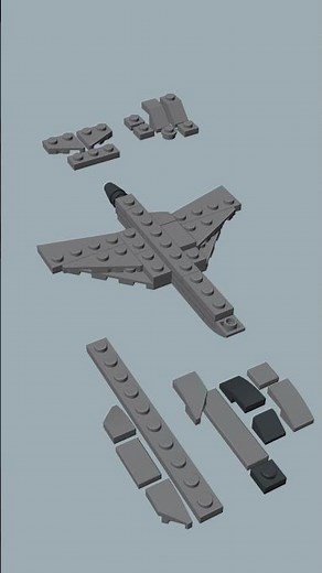 F-9 Cougar — LEGO Micro Jet You Didn’t Expect!