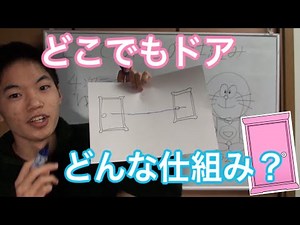 どこでもドアの原理を解明しました！！！【ドラえもん】【四次元空間】