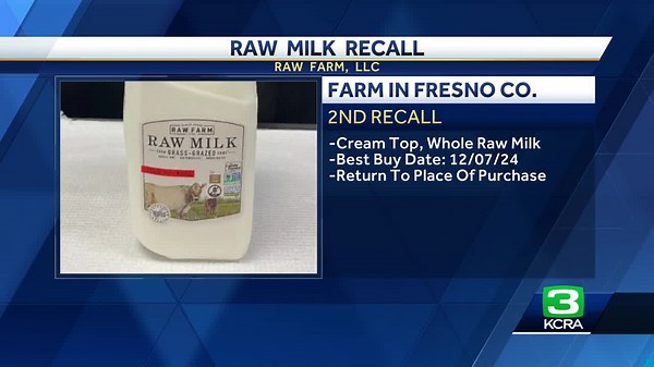 California suspends distribution of Raw Farm raw milk products