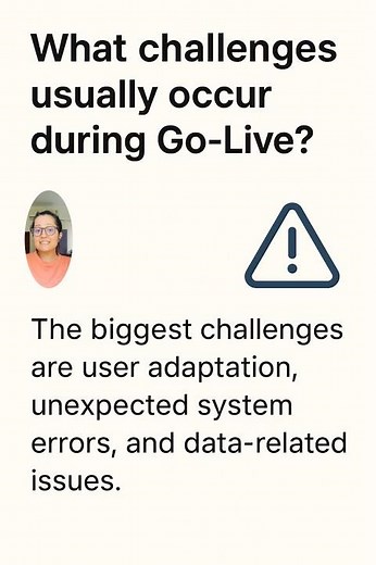 Common Go-Live Challenges in SAP Explained Simply #interview