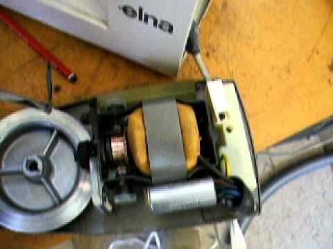 Elna Elnita SP sewing machine motor repair