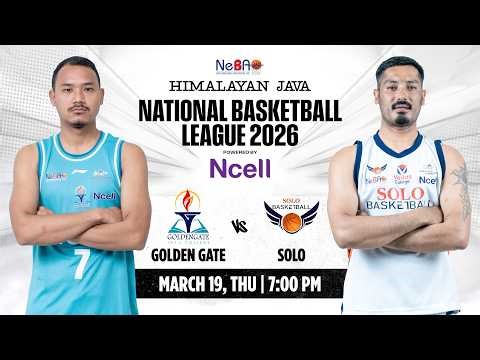 GOLDEN GATE VS SOLO || MATCH - 20 || HIMALAYAN JAVA NATIONAL BASKETBALL LEAGUE 2026 ||