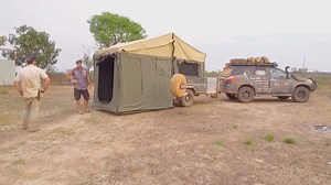 32K views · 542 reactions | ⚙️ GEAR SPOTLIGHT ⚙️ You've seen Jase’s rear-fold palace out on Series 10. Now he and our mate Billy Berg walk you through more of the features of the Explorer rear-fold camper trailer! | All 4 Adventure | Facebook