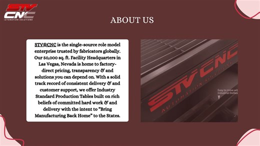 4x8 Plasma Table Combines Power, Speed, and Easy Operation