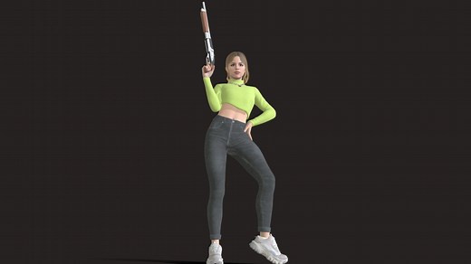 Emma Mountebank The Quarry - 3D model by Darkkova (@Darkinfokova)