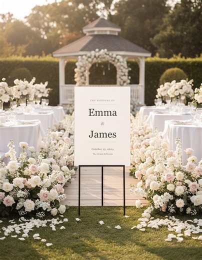 Acrylic Wedding Welcome Sign: Reception Decor - Etsy