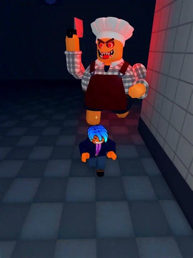 ESCAPE BOB THE BUTCHER! (SCARY OBBY) #roblox