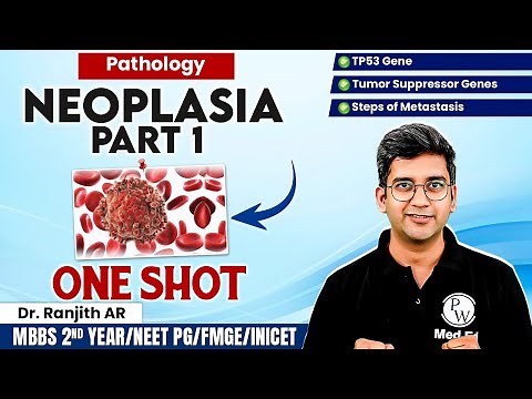 Pathology | Neoplasia (TP53, Tumor Suppressor, Metastasis) | MBBS 2nd Year/NEET PG/FMGE/INICET