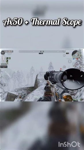 Ax50 Thermal Scope Arena breakout #arenabreakouts10 #arenabreakout #goldenlionslegion