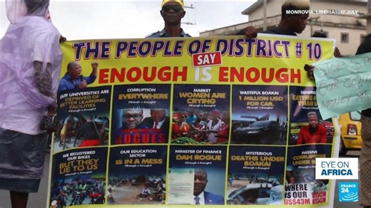 Liberia: Hundreds rally in Monrovia to protest against Boakai's government
