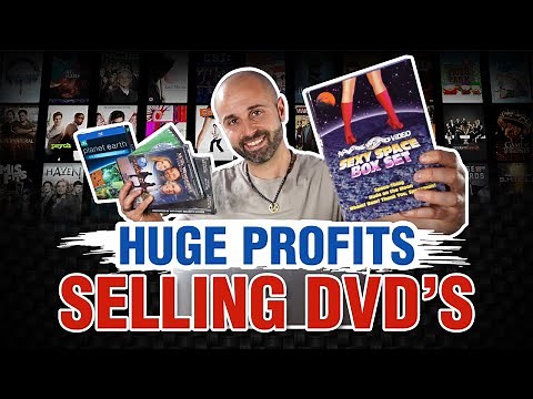 How I Make HUGE PROFITS Selling DVD's on Ebay and Amazon!