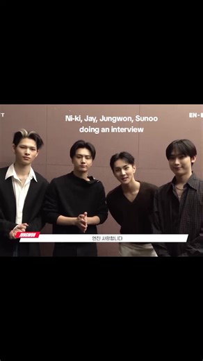 Funny Moments with ENHYPEN Members in Interviews